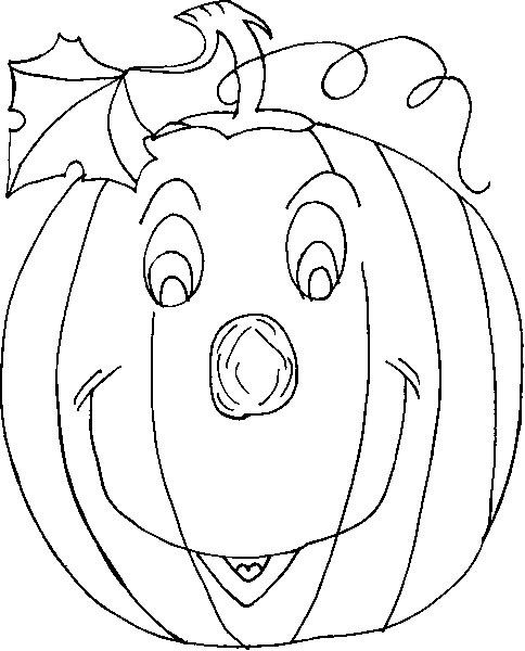Plansa de colorat cu Halloween 11 13